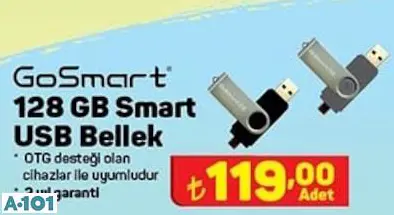 GOSMART 128 GB SMART USB BELLEK GOSMART 128 GB SMART USB BELLEK